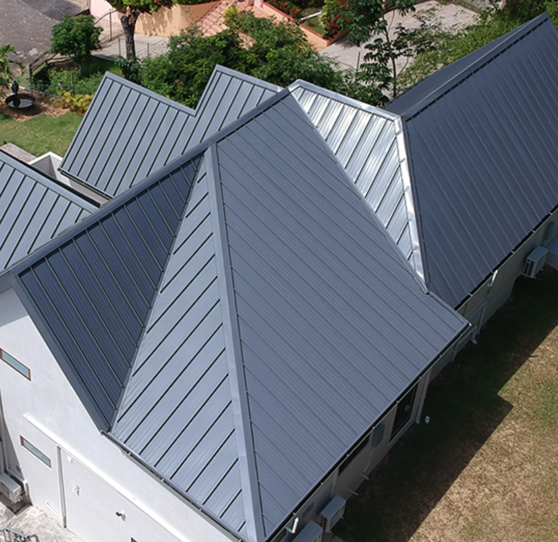 New metal roof