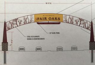 Fair Oaks Boulevard Gateway Arch