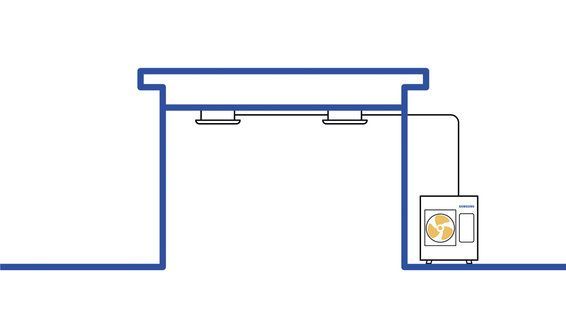 disegno Split Gamma Commerciale