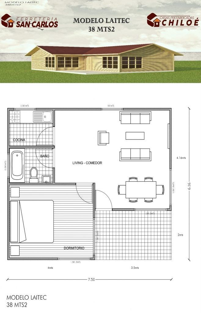 casas prefabricadas chiloé