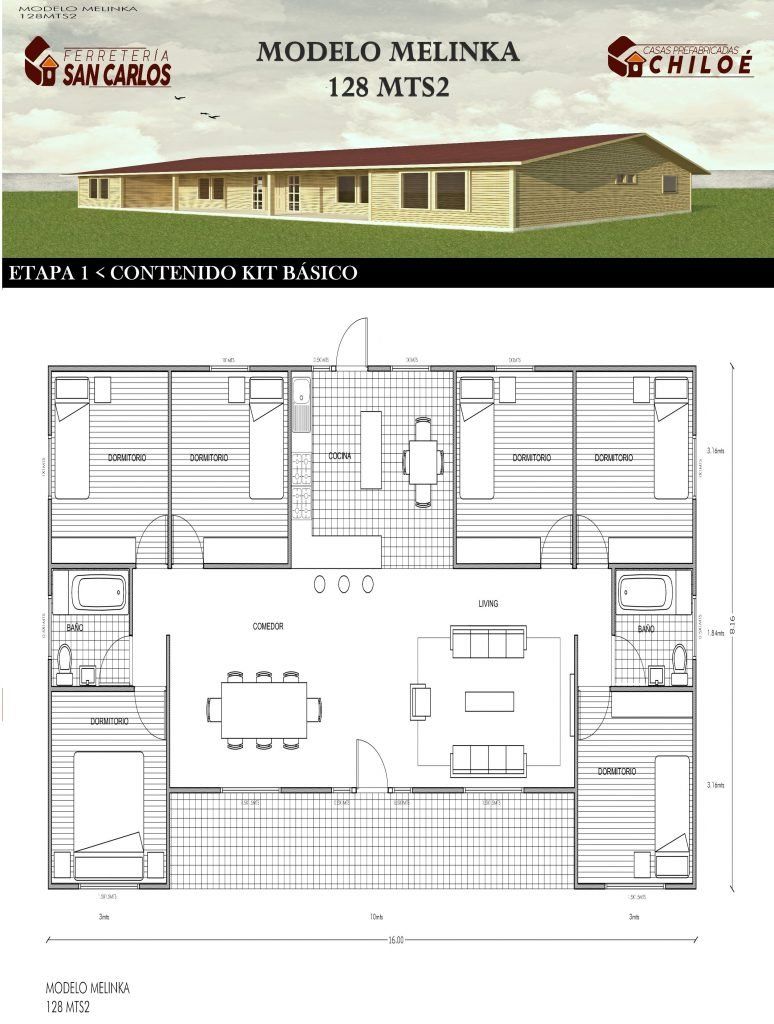 casas prefabricadas chiloé