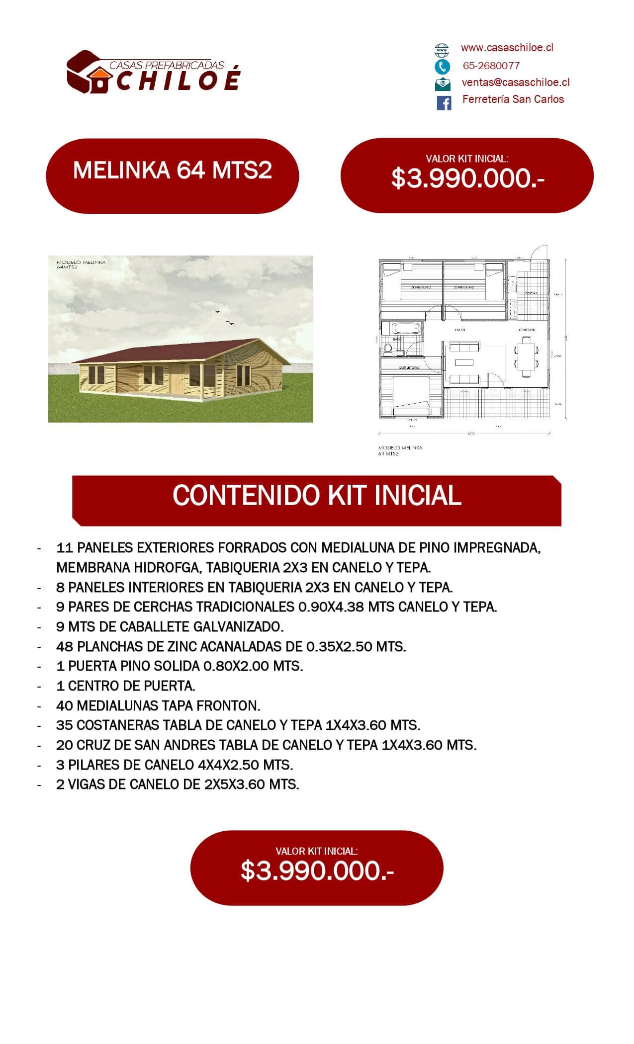 casas prefabricadas chiloé