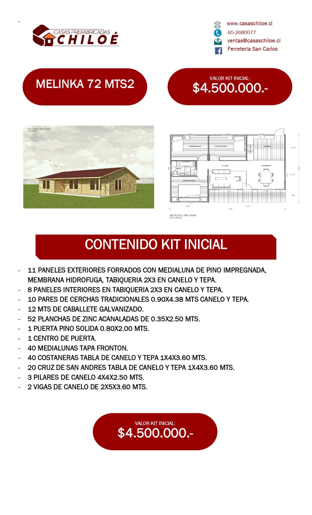 casas prefabricadas chiloé