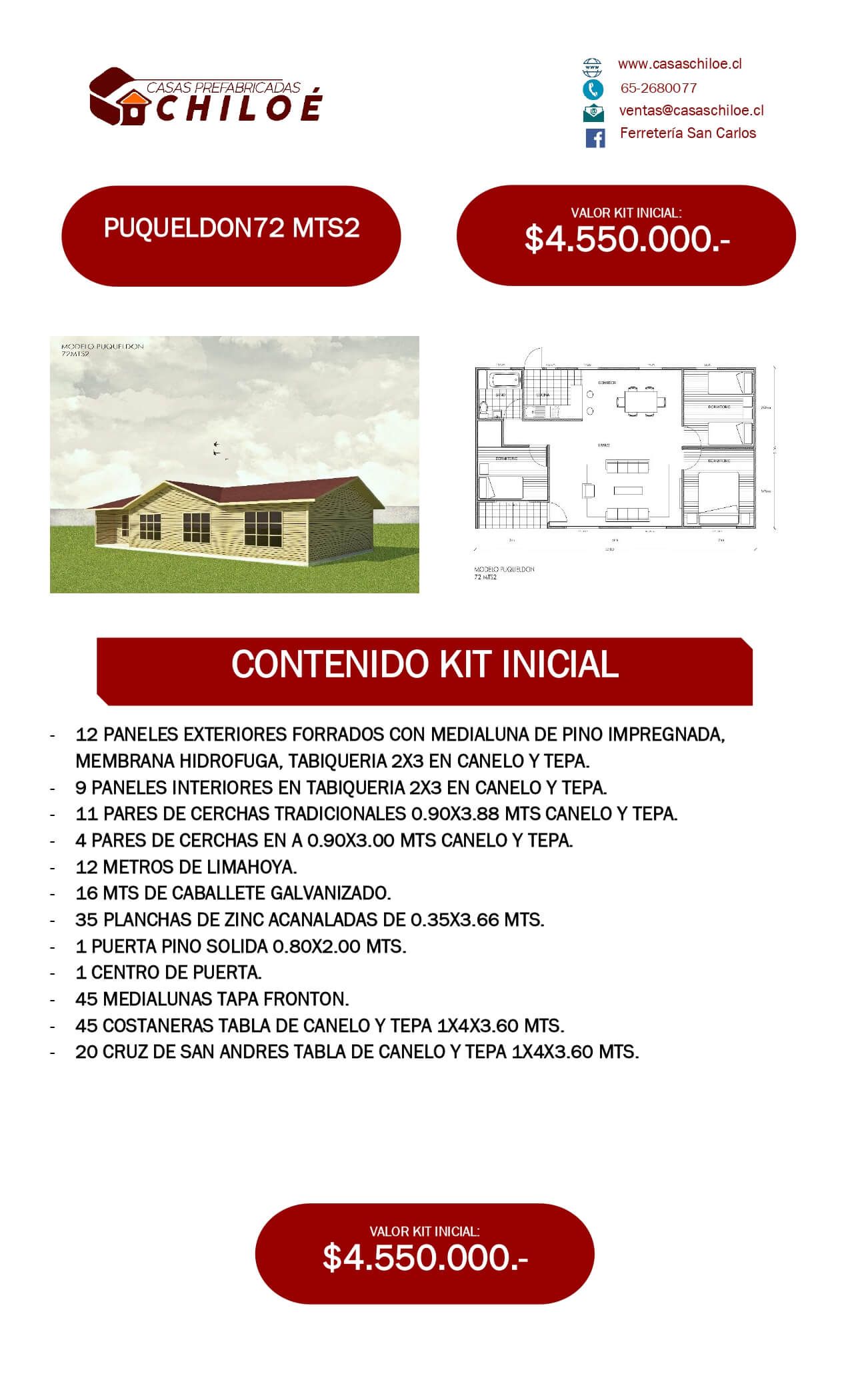 casas prefabricadas chiloé