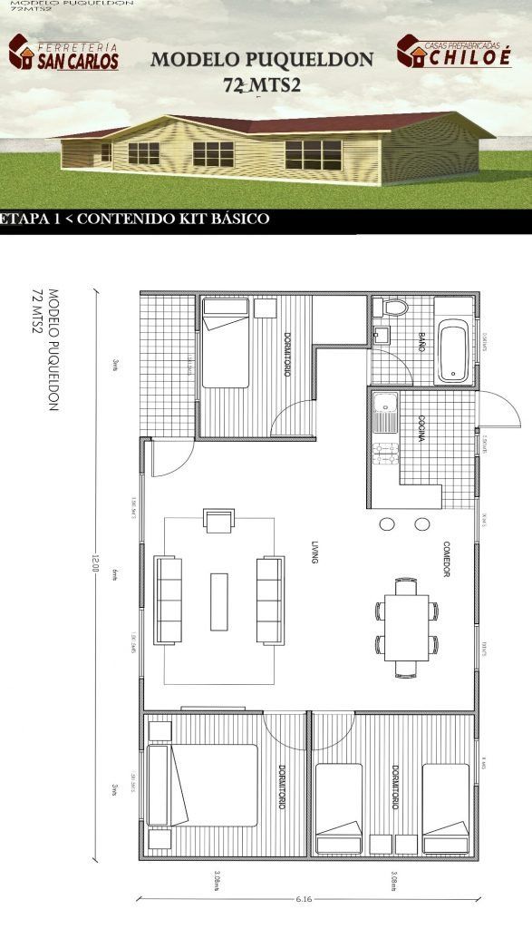 casas prefabricadas chiloé