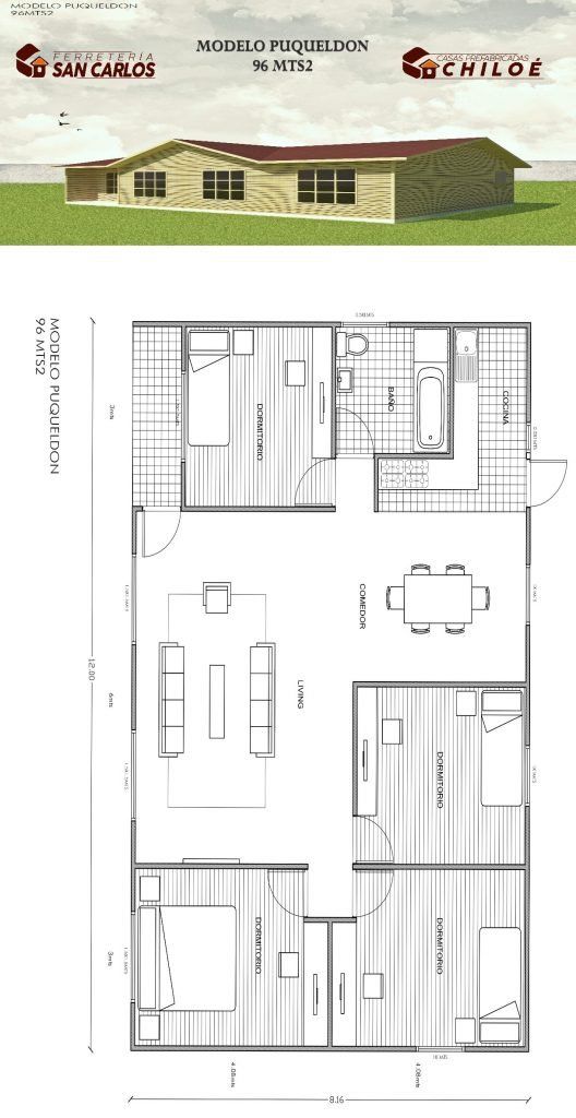 casas prefabricadas chiloé