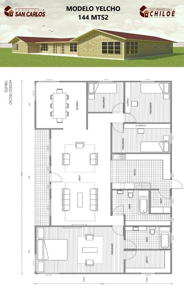 casas prefabricadas chiloé