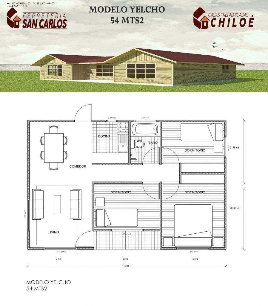 casas prefabricadas chiloé