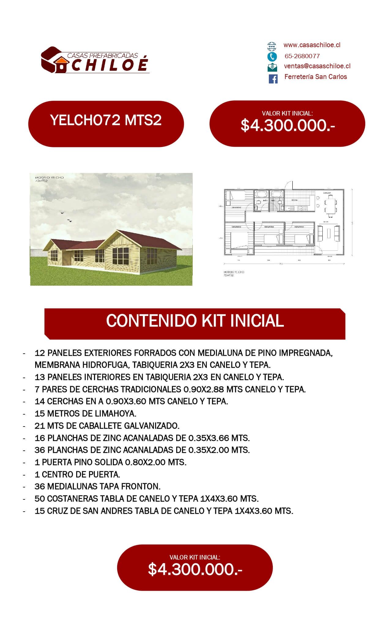 casas prefabricadas chiloé
