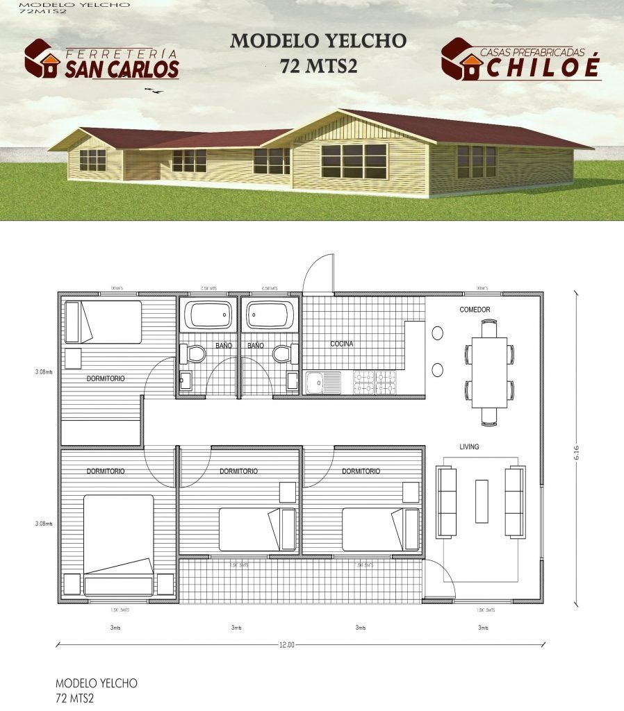 casas prefabricadas chiloé