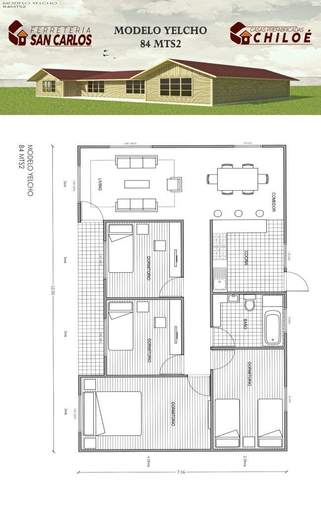 casas prefabricadas chiloé