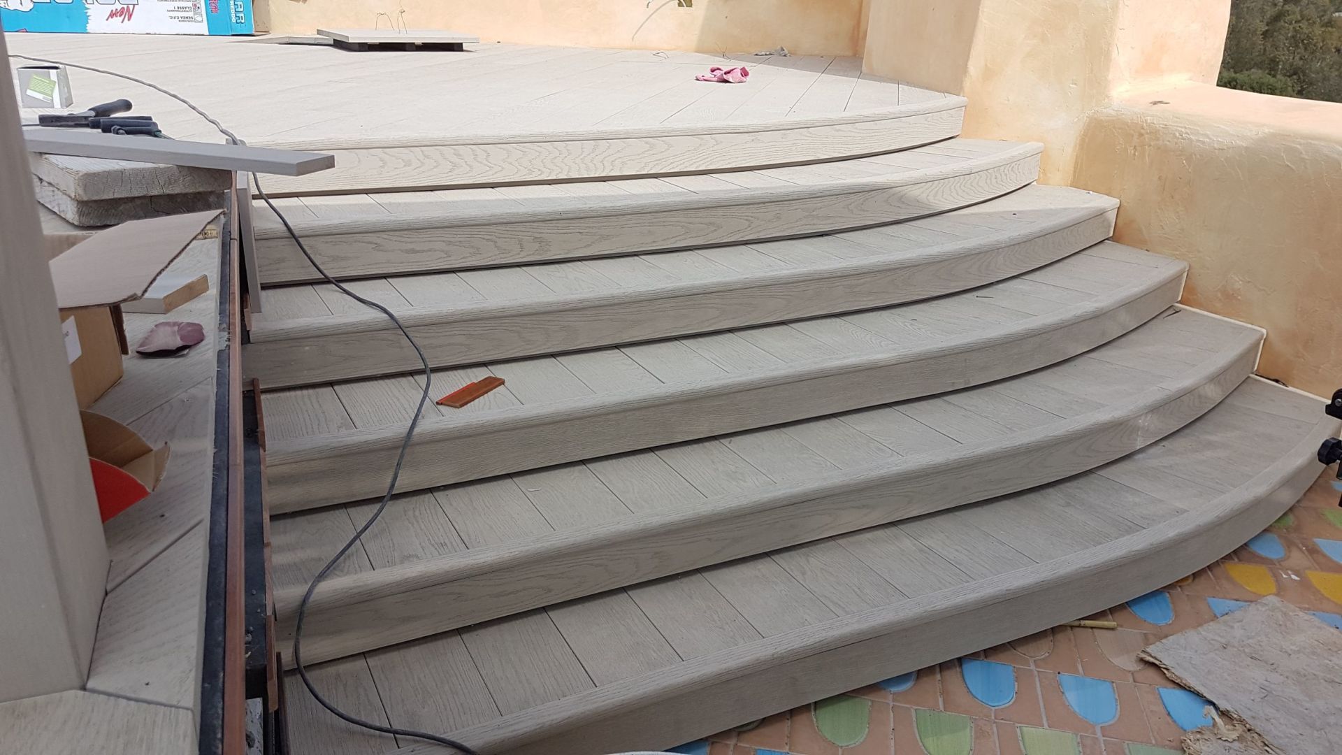 Scalinata in muratura