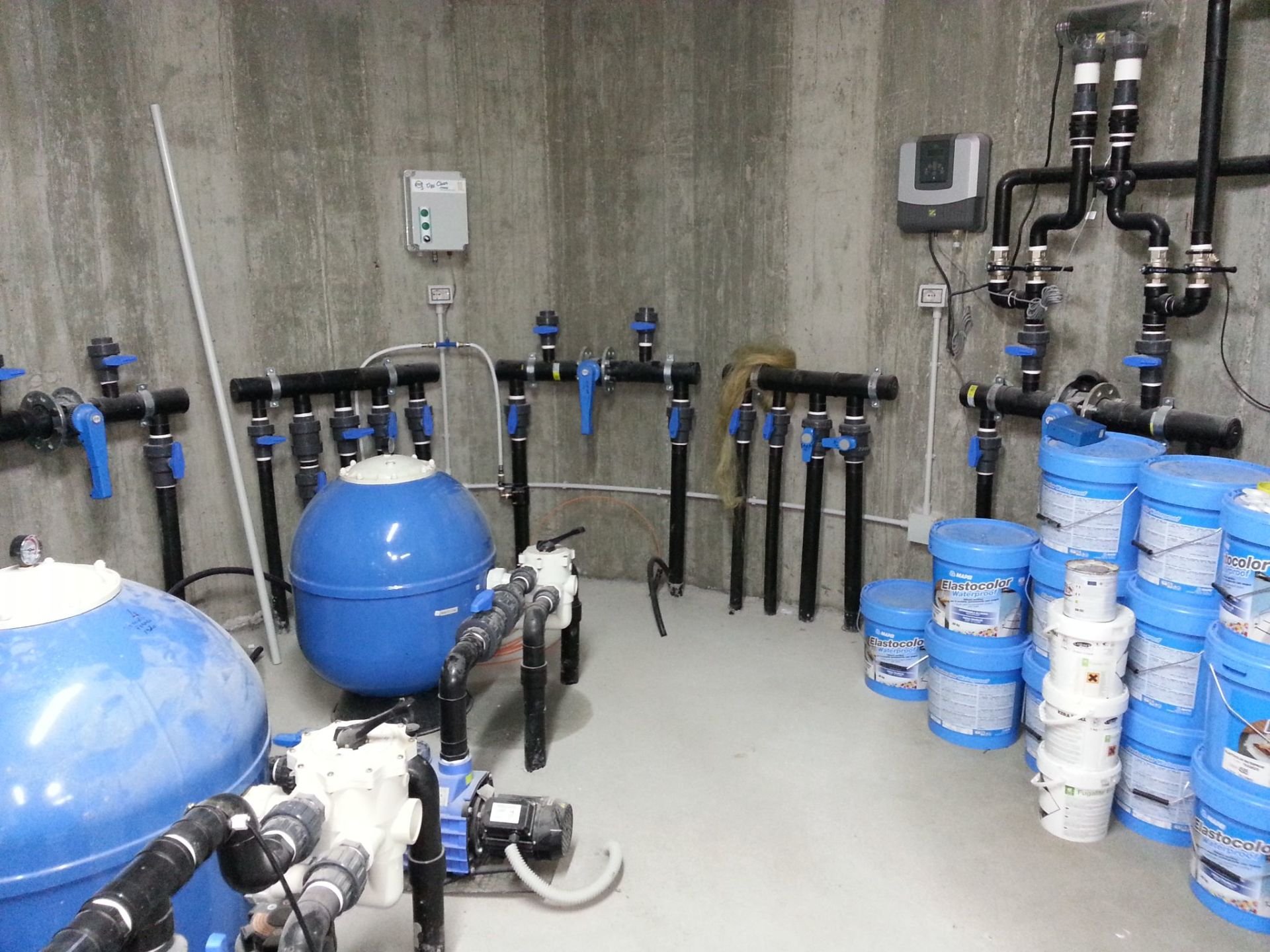 Sala controllo caldaie