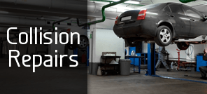 Car on Stand - Auto Body Repair