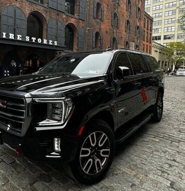 black luxury SUV