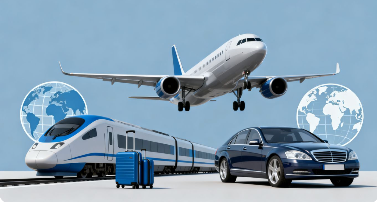 how to arrange corporate travel transportation services