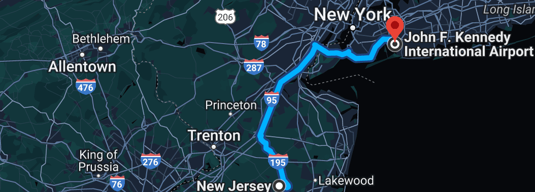 NJ to JFK