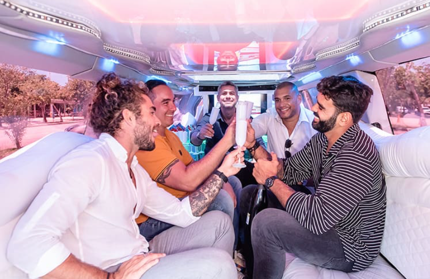 NYC Bachelor Party Limo
