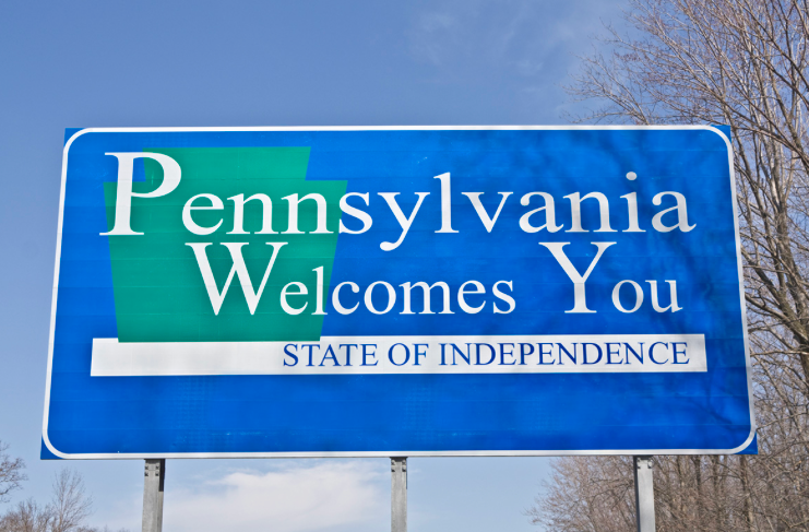 pennsylvania to newark