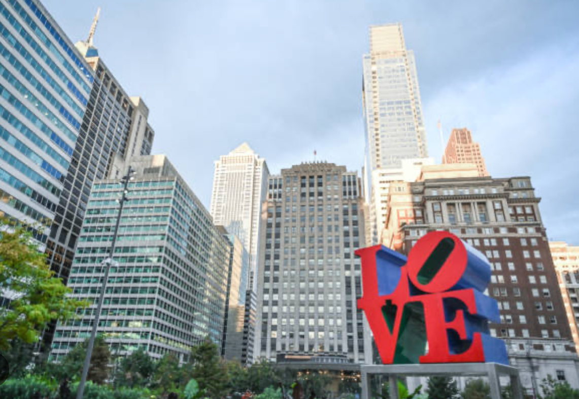 Philadelphia LOVE Sign