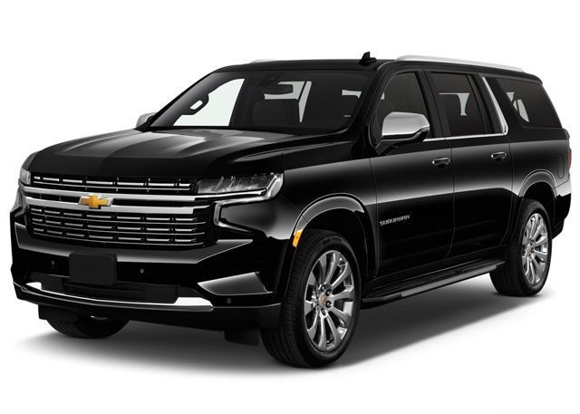Luxury black SUV