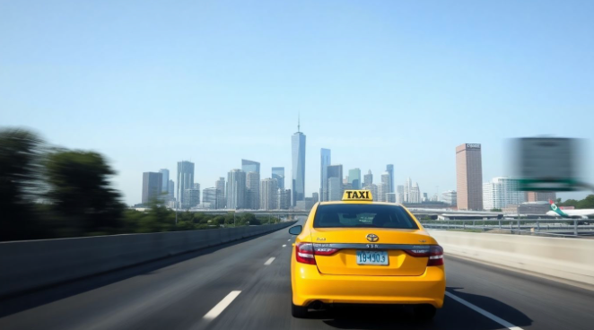 cost of transportation from newark airport to manhattan