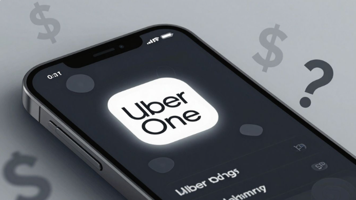 Uber One app interface with confusing billing elements