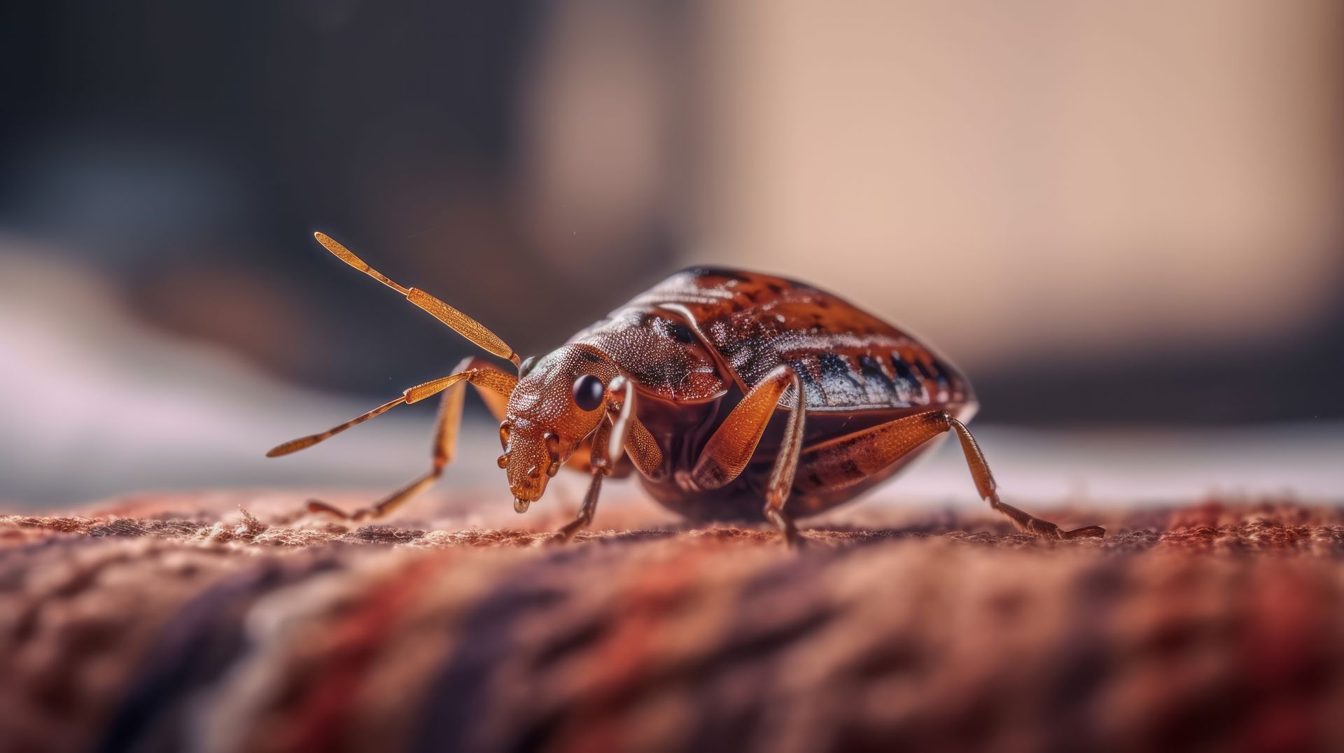 Closeup Look Of A Bed Bug