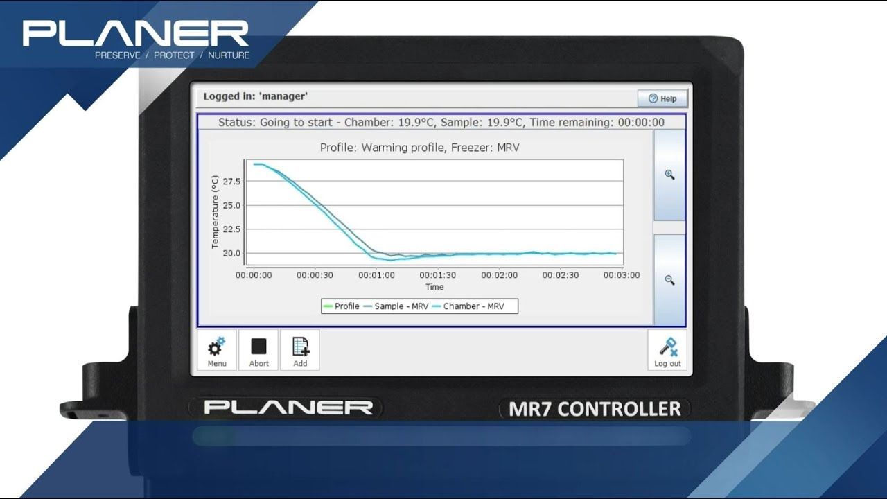 Controlled rate freezer
Kryo370