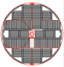 Blood bg layout in narrow neck cryogenic storage vessel