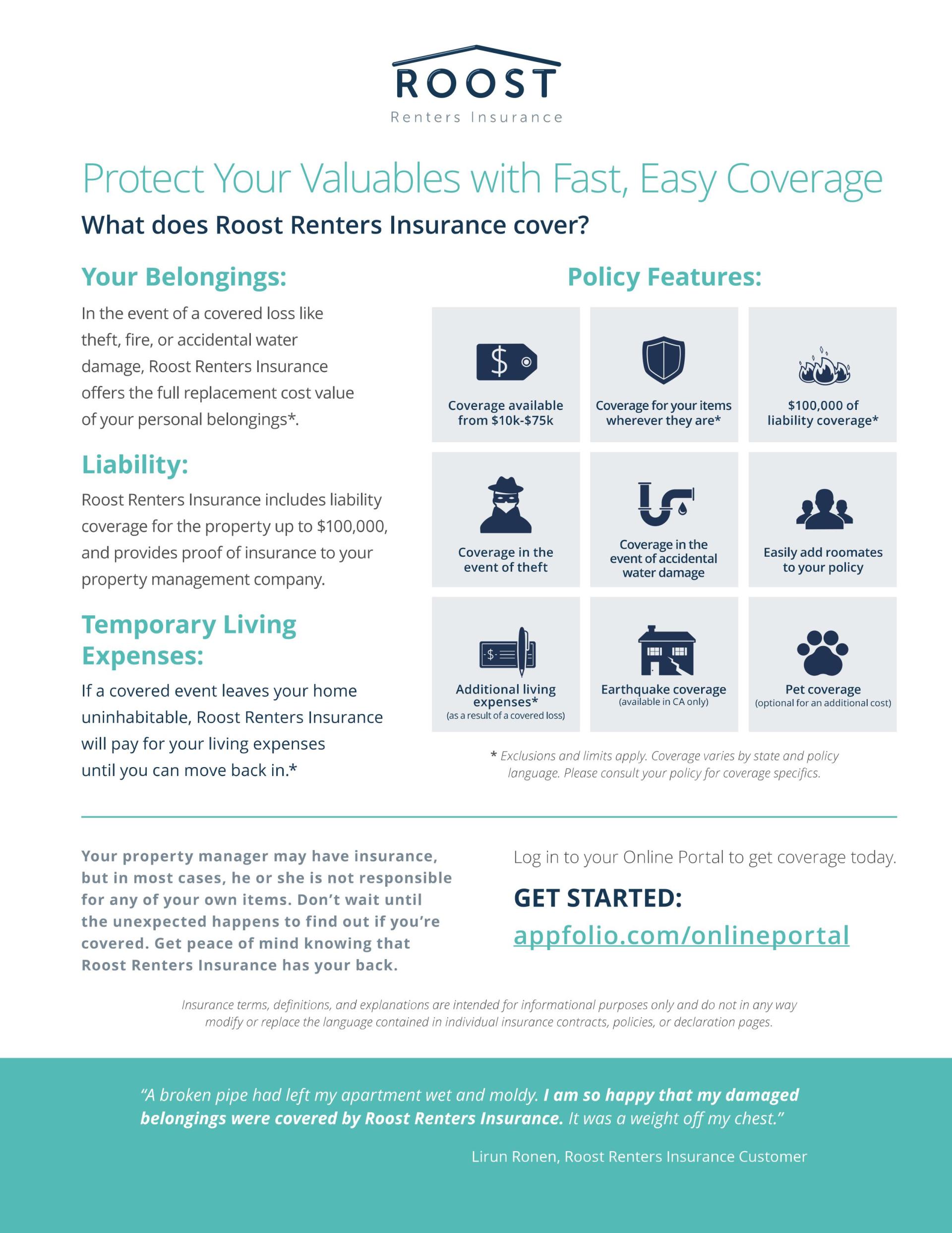 Ashoka Lion property management requires renters insurer to protect tenant and landlords