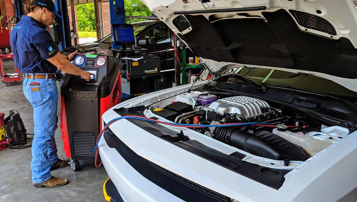 AC Service | Aloha Auto Repair driven by Service Street