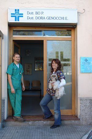 Esterno dell'ambulatorio