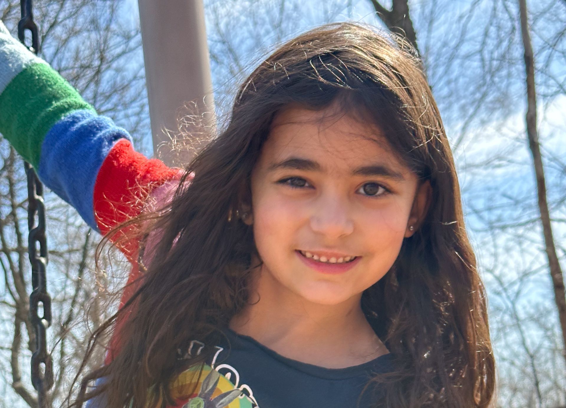 Montessori child smiling 