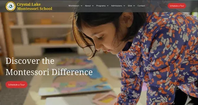 Crystal Lake Montessori School logo