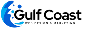The logo for gulf coast web design and marketing