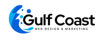 The logo for gulf coast web design and marketing