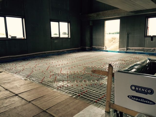 riscaldamento radiante a pavimento