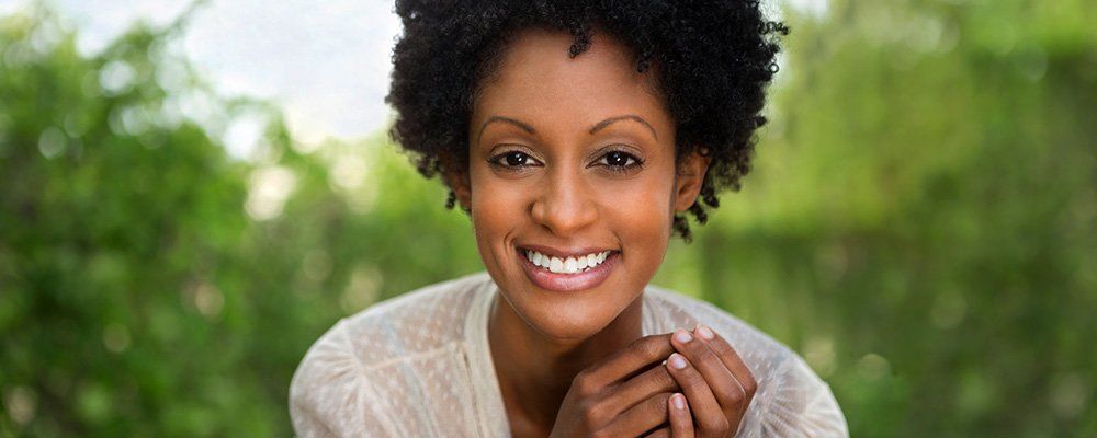 Beautiful Young Black Woman Smiling | Teeth Whitening Endicott