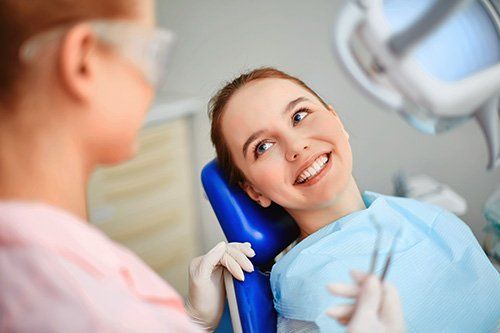 Young Woman at the Dentist |  Cosmetic Dentist Endicott