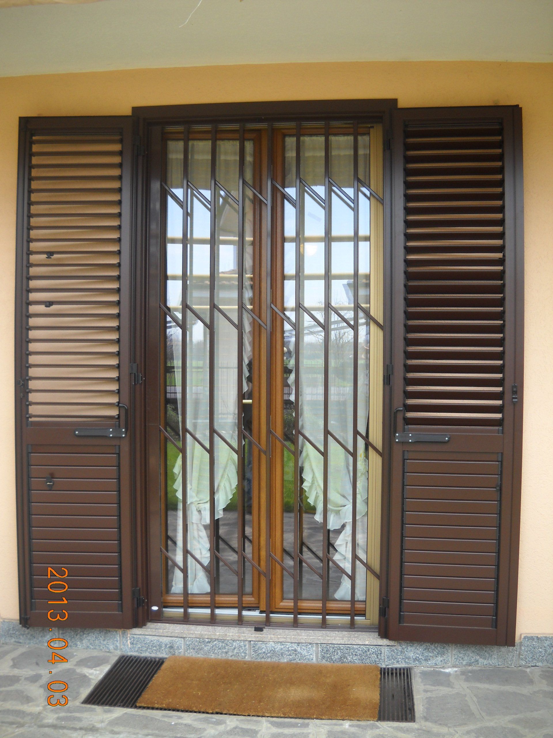 inferriate di sicurezza certificate anti effrazione