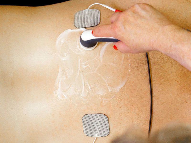 Patient receiving Cyma therapy