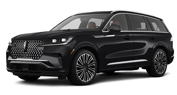 Black Lincoln Aviator SUV