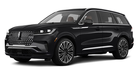 Black Lincoln Aviator SUV