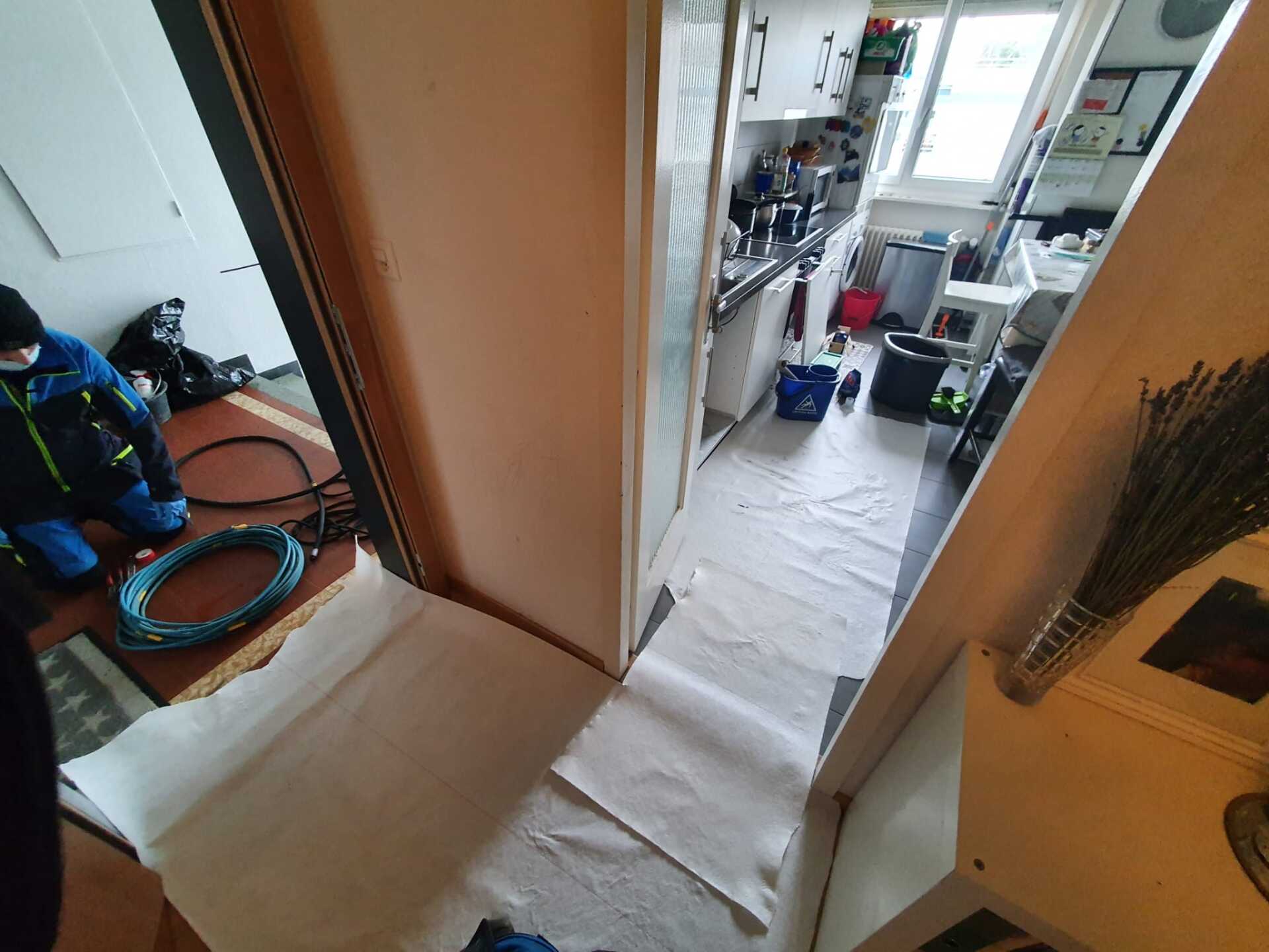 Travaux chez un particulier