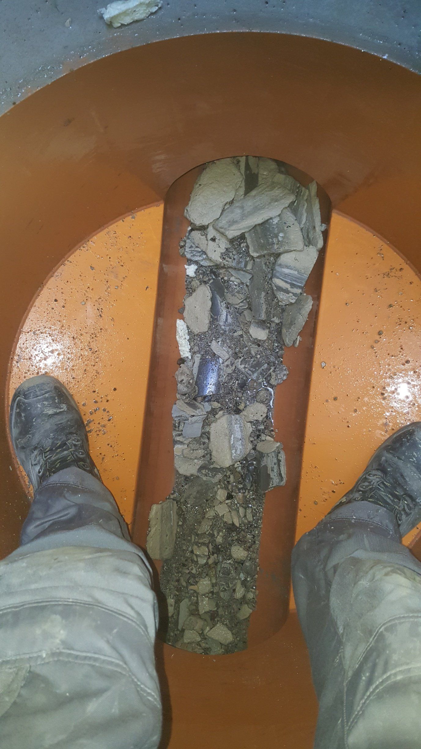 Désencombrement de canalisations