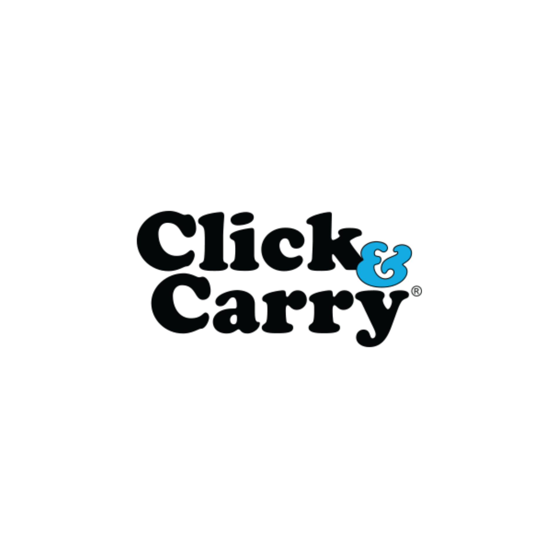 Logo for Click & Carry, featuring 