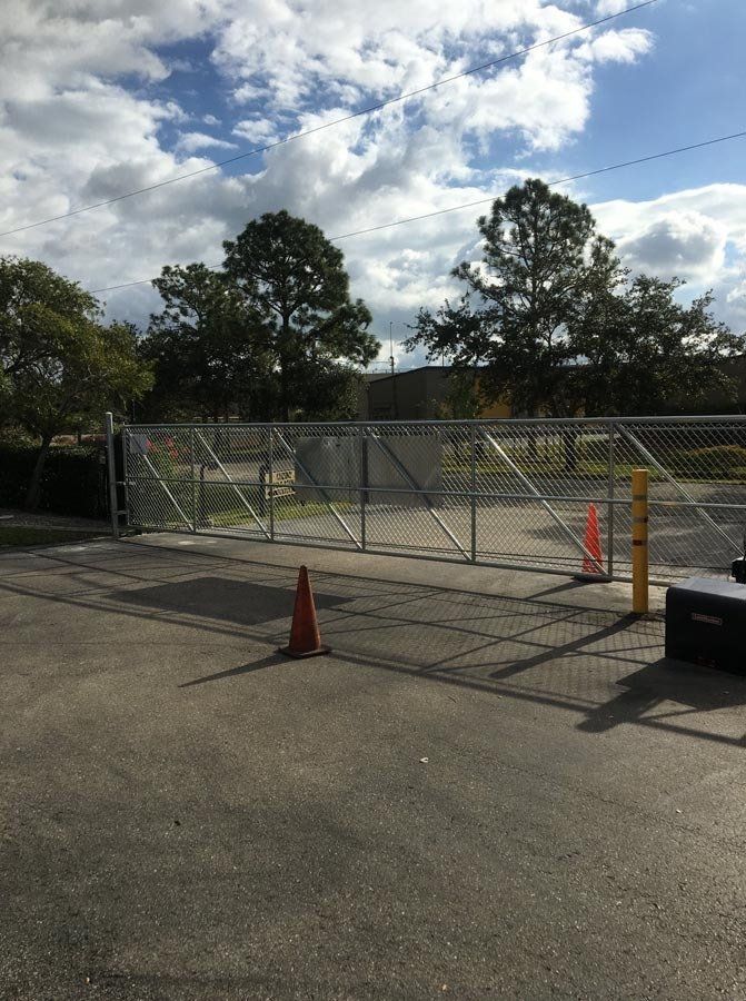 Chain-link Gate — Naples, FL — Classified Fence and Gate