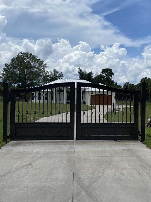 Black Gate — Naples, FL — Classified Fence and Gate