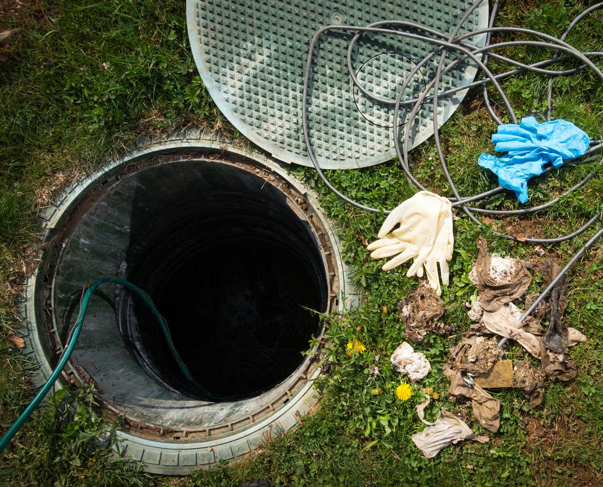 Cleaning tools for septic tanks — Woodstock, GA — Richards Septic Tank Service LLC